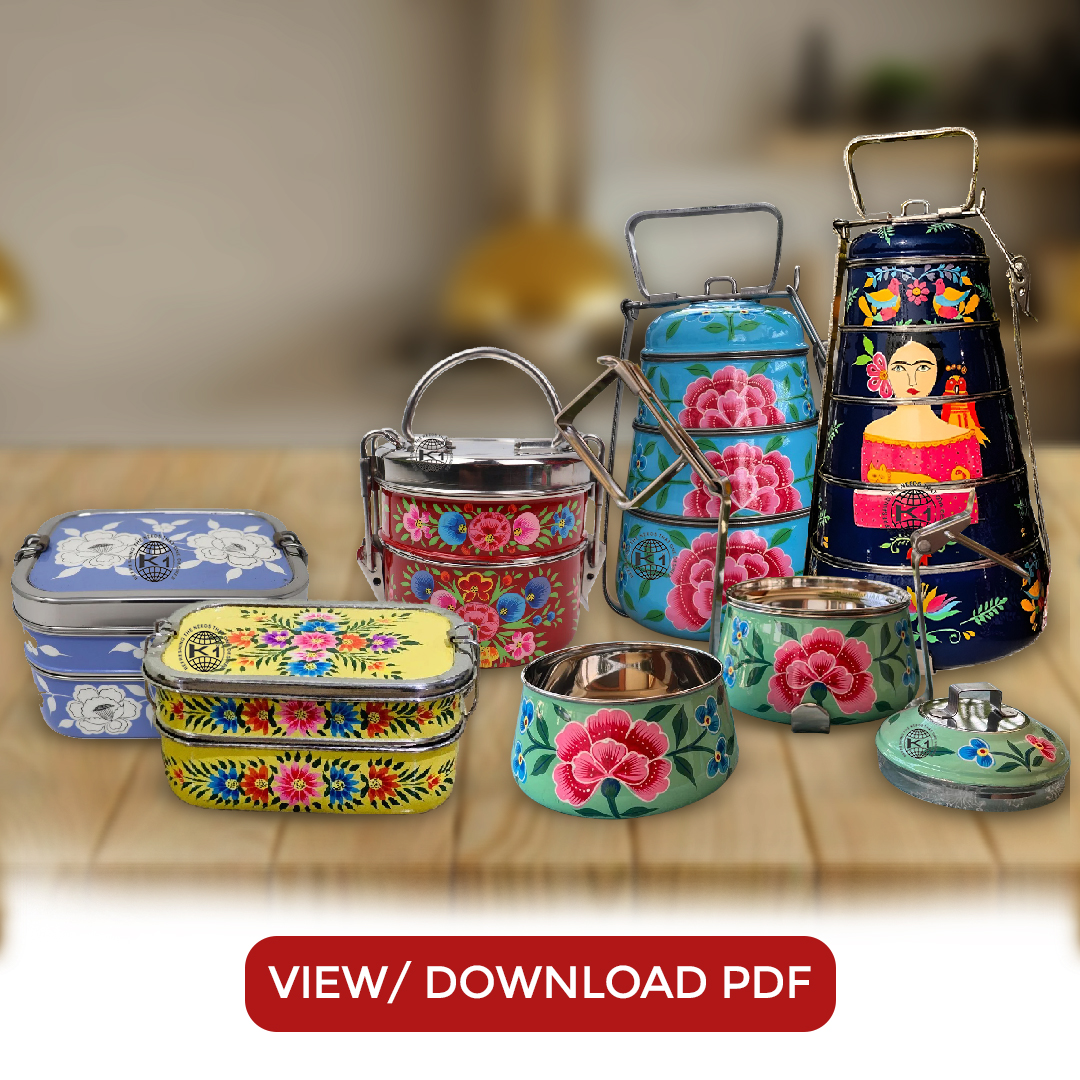 Latest Catalogue Of Enamel Tiffin