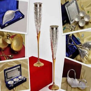 Silver and Gold Plated Gift Set