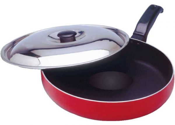 FRy pan with steel lid