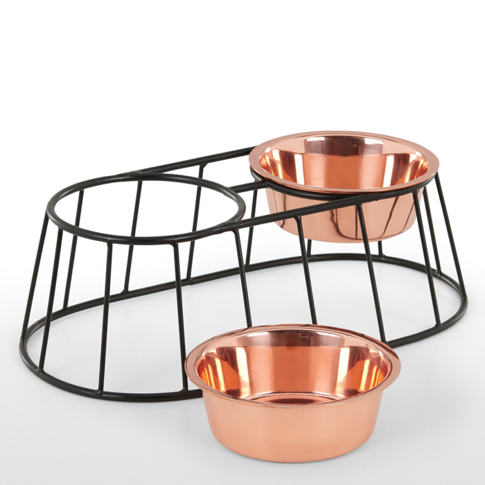 Copper Pet Bowl