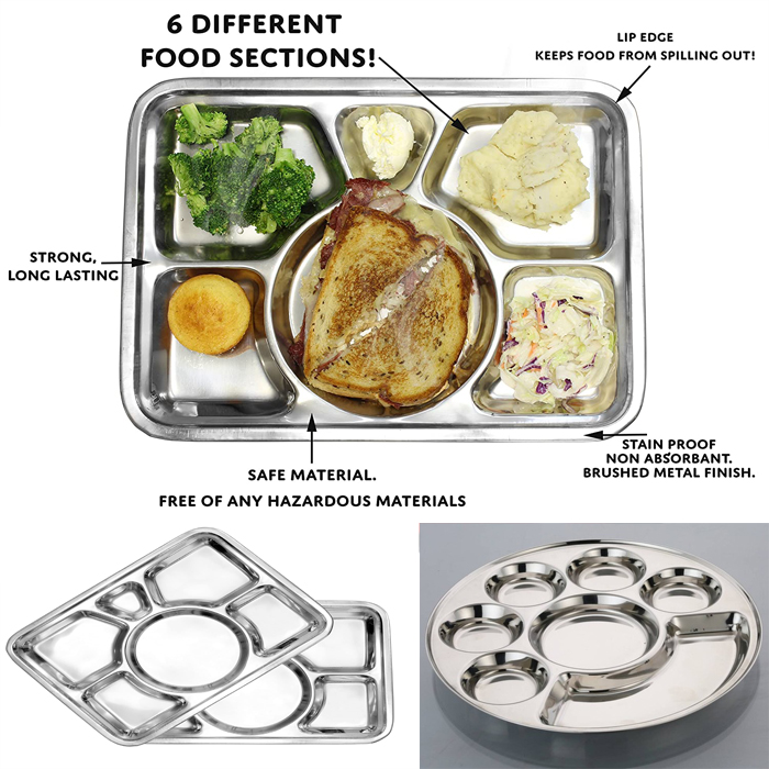 Mess Tray & Compartment Plates