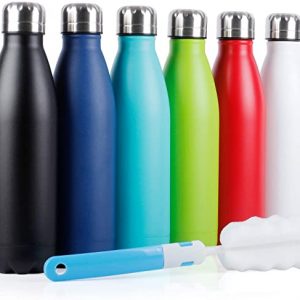 TOPOKO Straw/Lid/Brush Value Pack for Wide Mouth Sports Water Bottle I