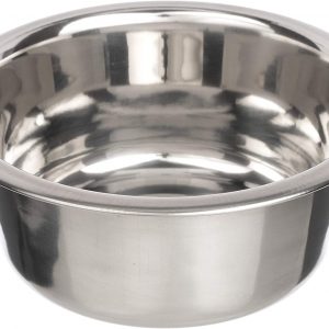 Large, 64 Oz. Neater Pet Brands Hammered Stainless Steel Pet Bowl with Copper Coating Deluxe Luxury Style Dog and Cat Dish 