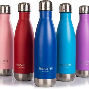  MIRA 12 oz Stainless Steel Vacuum Insulated Kids Water Bottle -  Double Walled Cola Shape Thermos - 24 Hours Cold, 12 Hours Hot - Reusable  Metal Water Bottle - Leak-Proof Sports